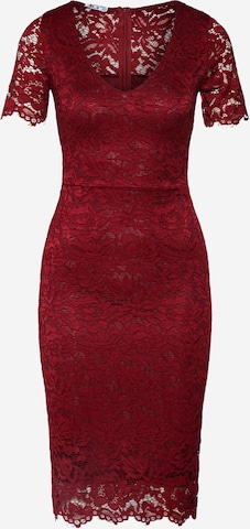 WAL G. Cocktail dress in Red: front