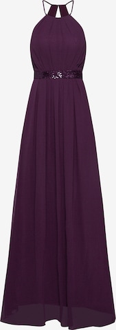 STAR NIGHT Evening dress in Purple: front