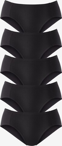 PETITE FLEUR Boyshorts in Black: front