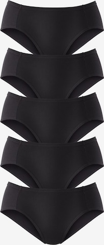 Culotte PETITE FLEUR en noir : devant