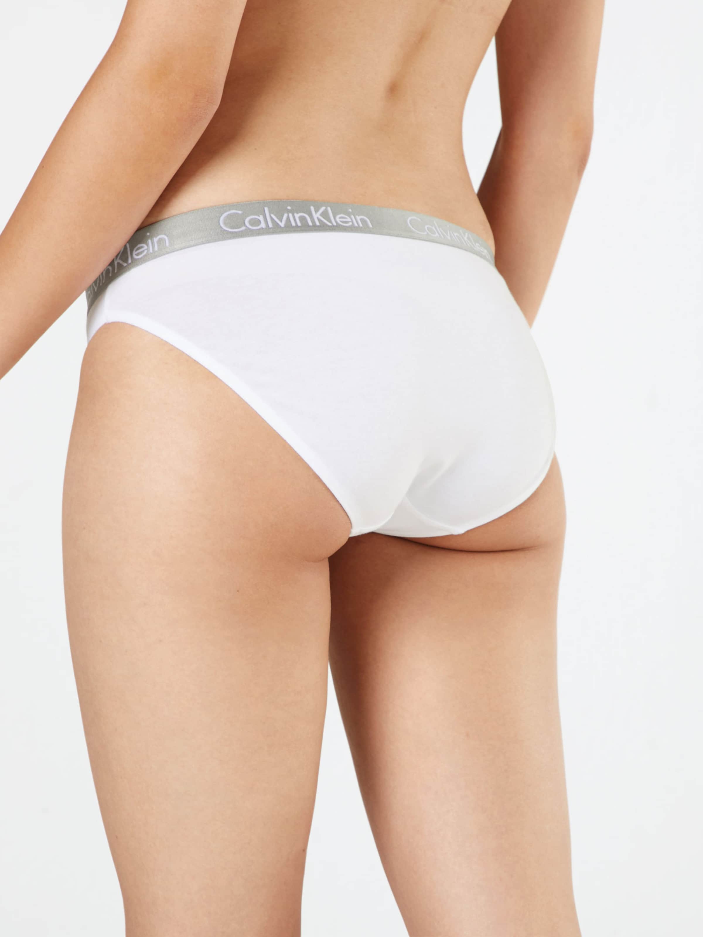 Frauen Wäsche Calvin Klein Underwear Logo-Slip in Weiß - PI41511
