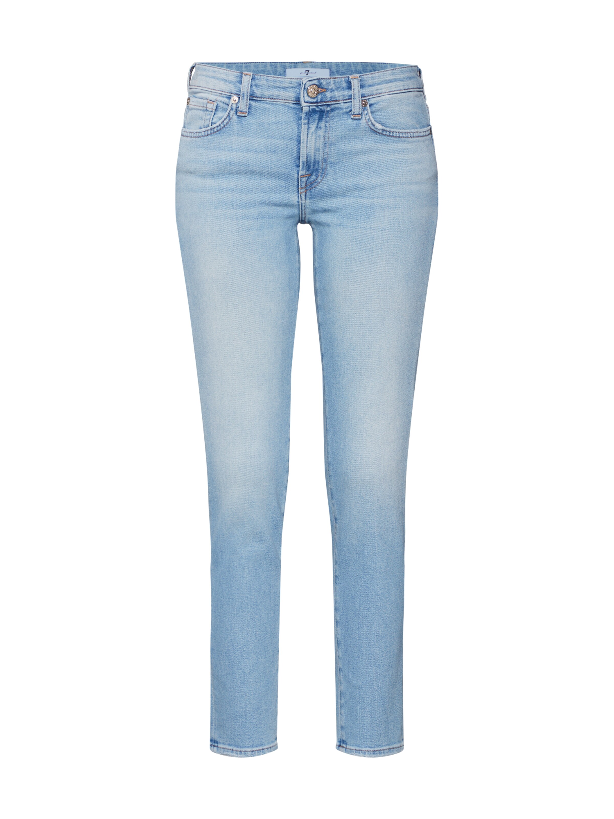 7 for all mankind - Jeans 'Pyper crop' in blue denim
