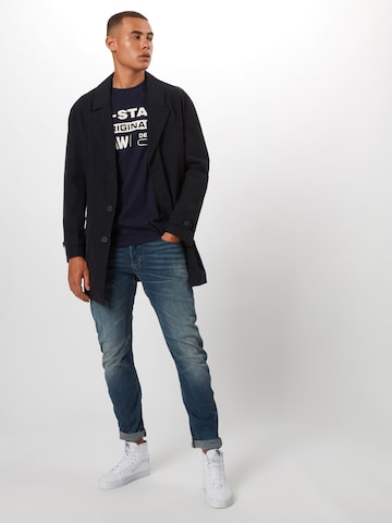 Coupe regular T-Shirt 'Swando' G-Star RAW en bleu