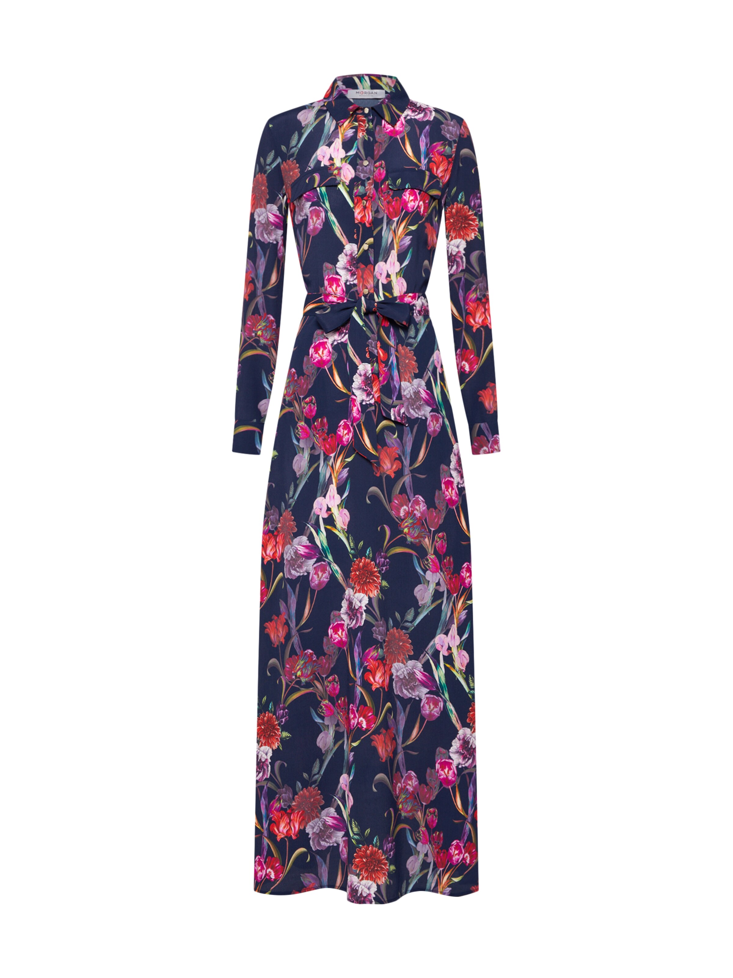 Morgan - Blousejurk '192-RSHARL.F' in de kleur Marine