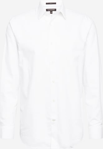 Coupe regular Chemise Banana Republic en blanc : devant