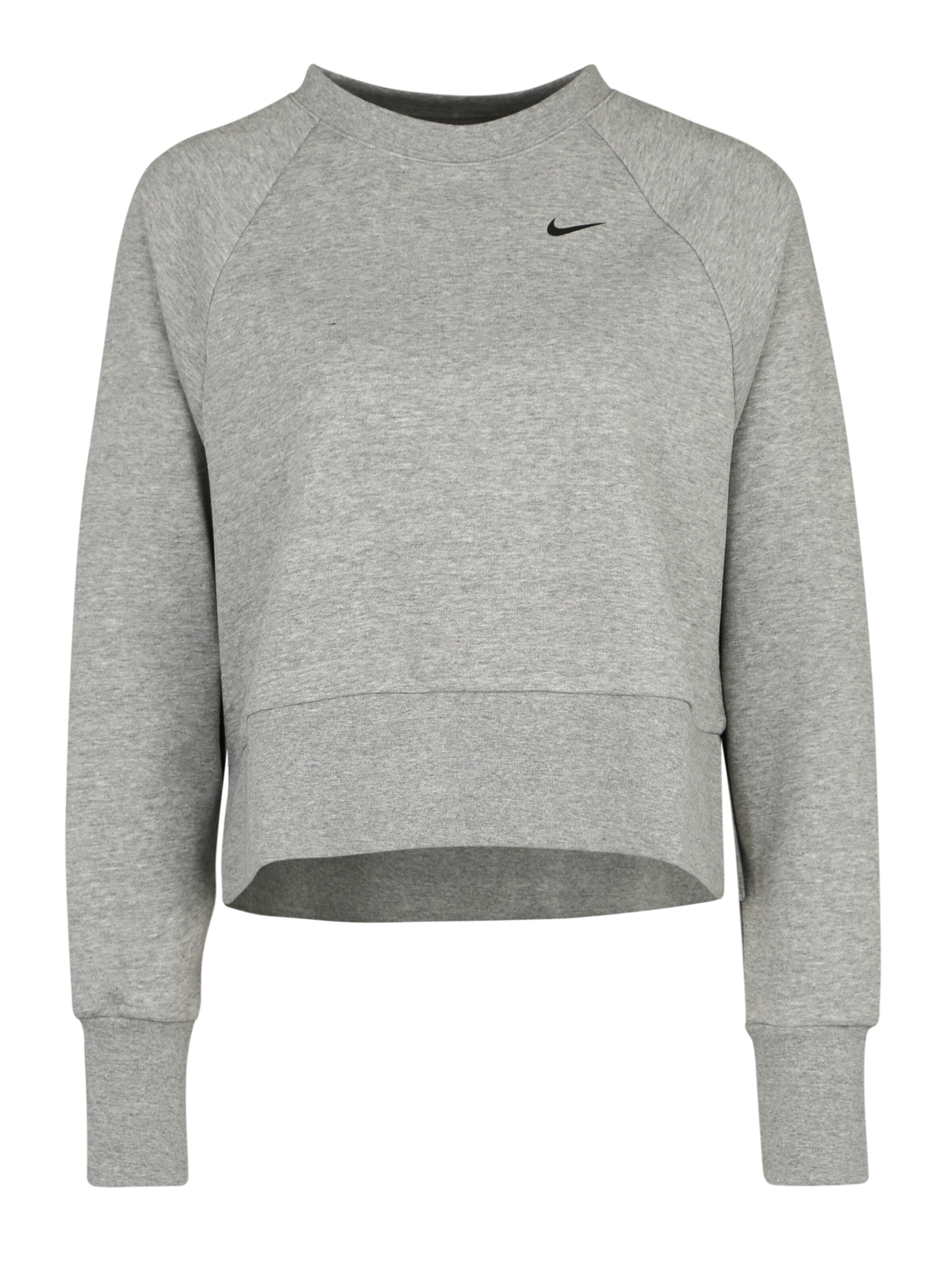 NIKE - Sportief sweatshirt 'W NK DRY TOP CREW LS GRX VERSA' in de kleur Grijs