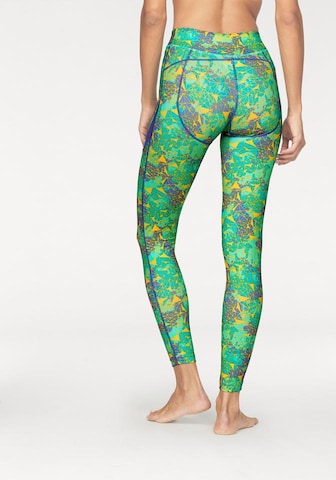 SHOCK ABSORBER Skinny Sportbroek in Groen