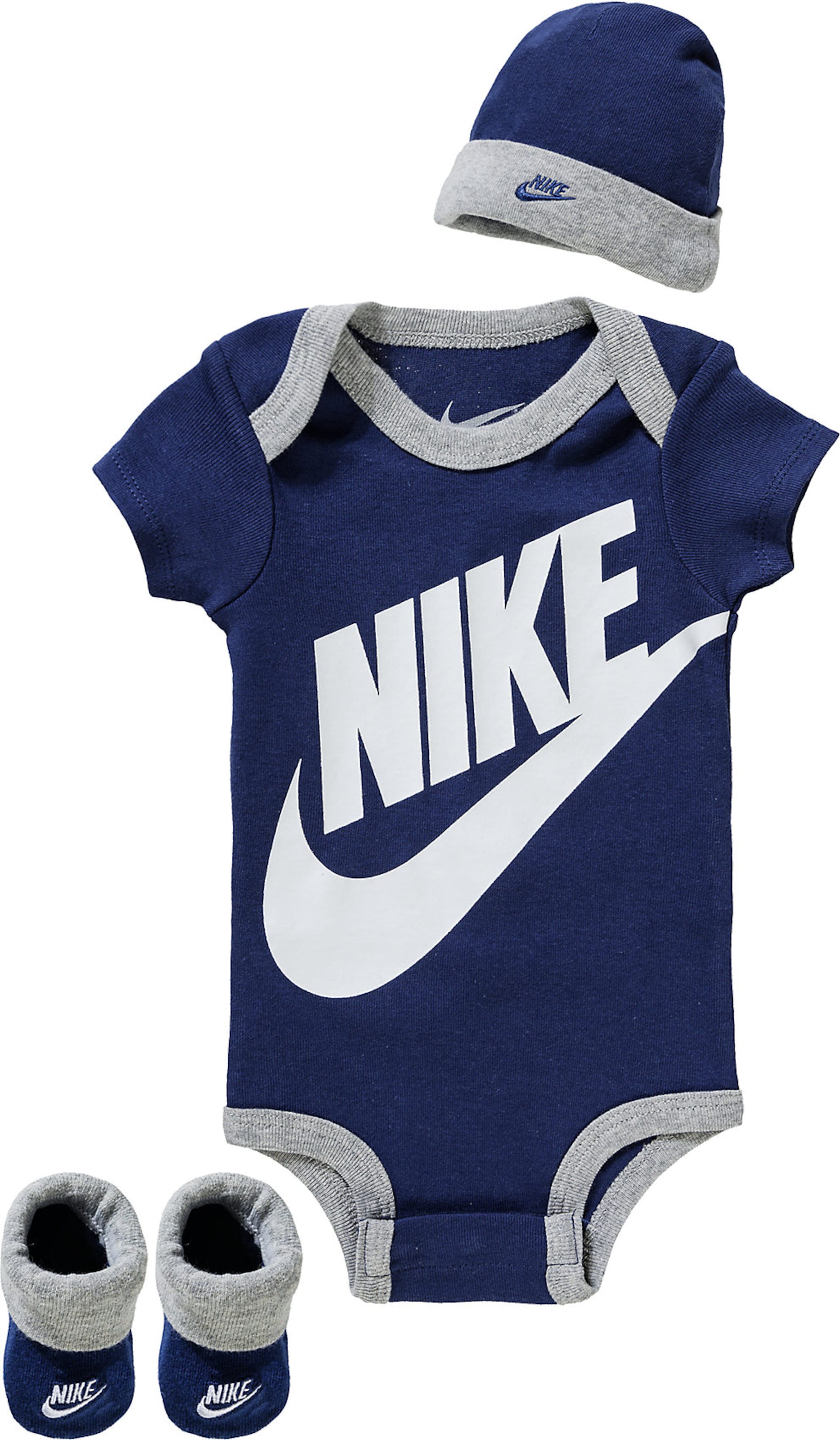 Nike Sportswear Regular Комплект 'Futura' в синьо: отпред