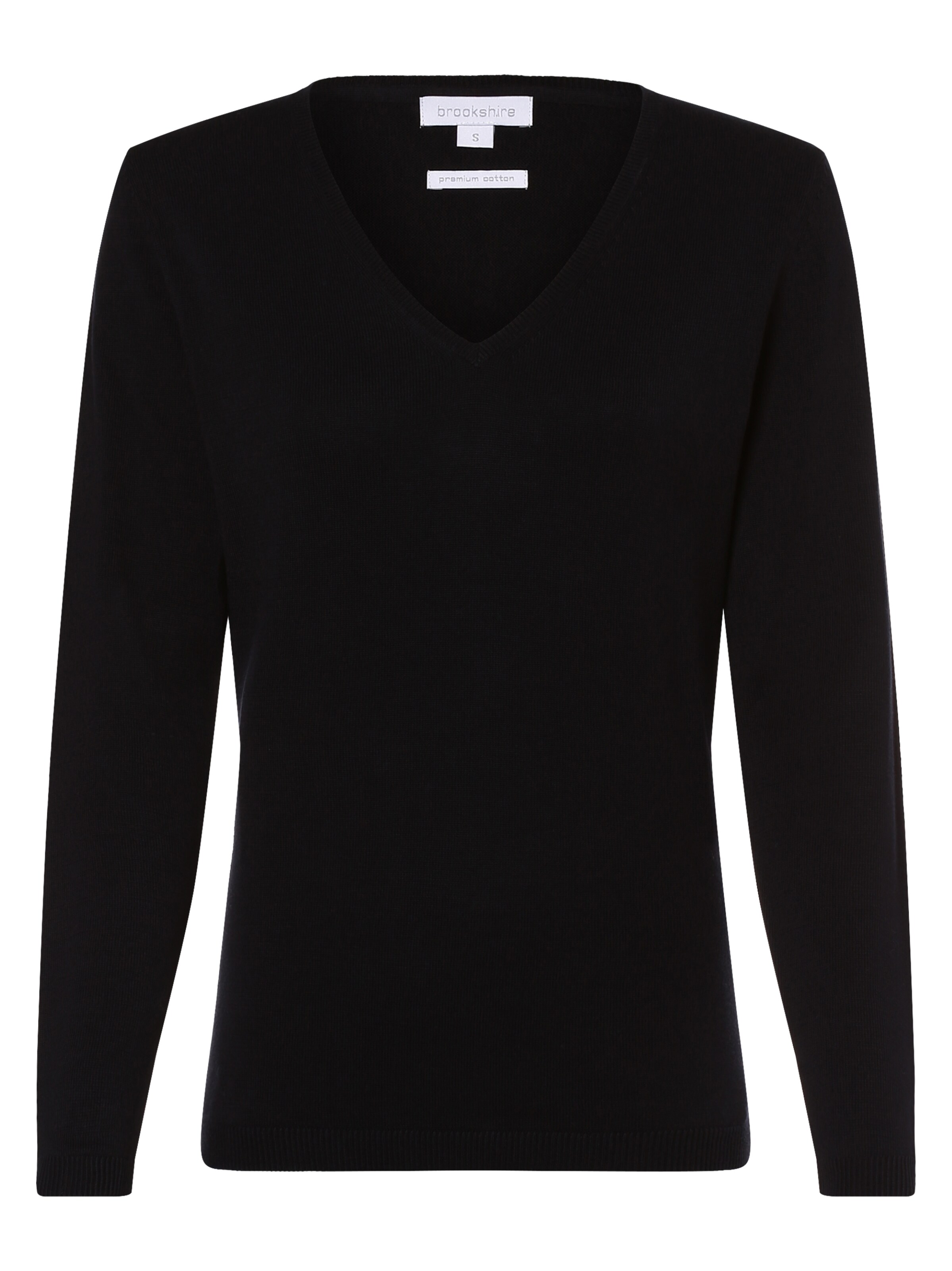 Brookshire Pullover in Schwarz: Vorderseite