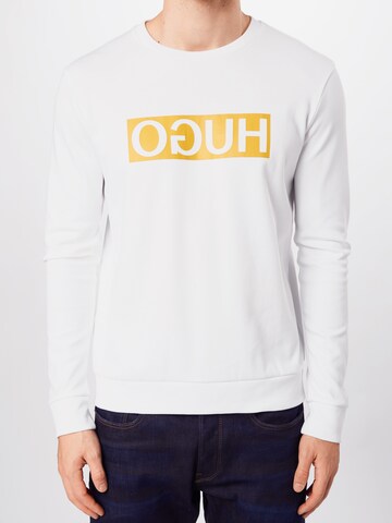 Coupe regular Sweat-shirt 'Dicago202' HUGO en blanc