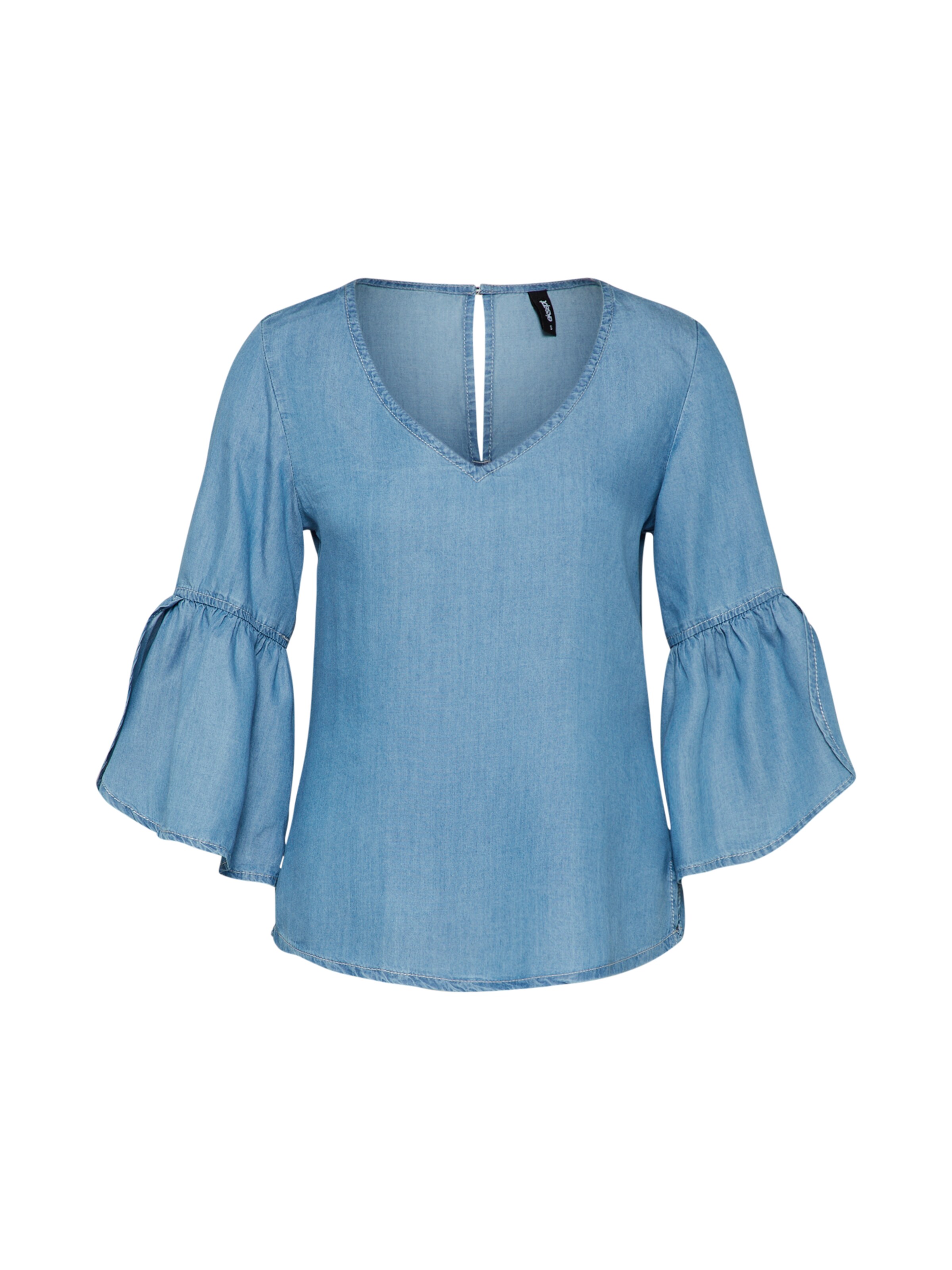 eksept - Tunikabluse 'Lyo' in blue denim