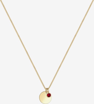 ELLI Necklace 'Geburtsstein' in Gold: front