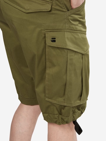 Loosefit Pantalon cargo 'Rovic Relaxed' G-Star RAW en vert