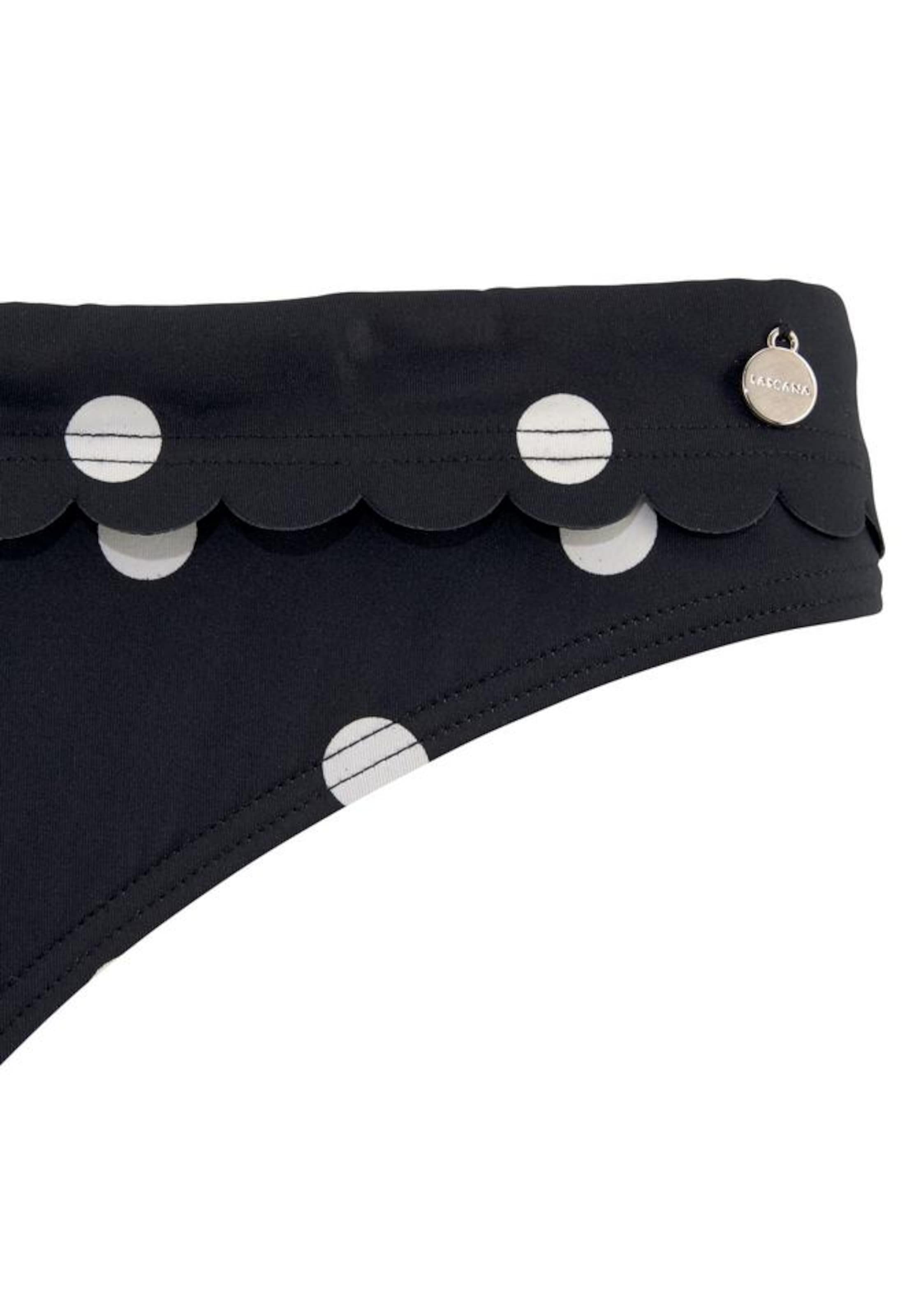 LASCANA Bikini bottom in Black