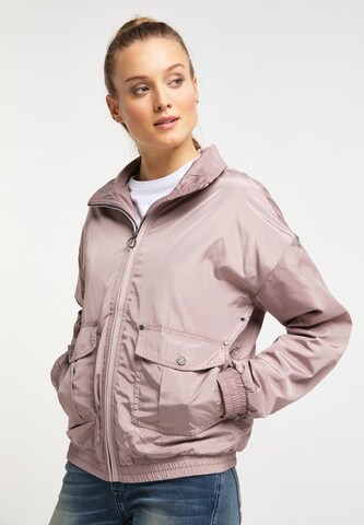 DREIMASTER Between-Season Jacket in Pink: front