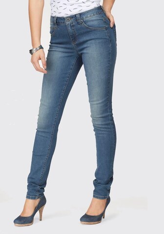 ARIZONA Slimfit Slim-fit-Jeans in Blau: Vorderseite