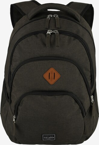 TRAVELITE Backpack 'Basic' in Brown: front