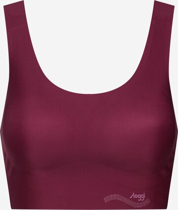 SLOGGI Bra 'Zero Feel' in Red: front