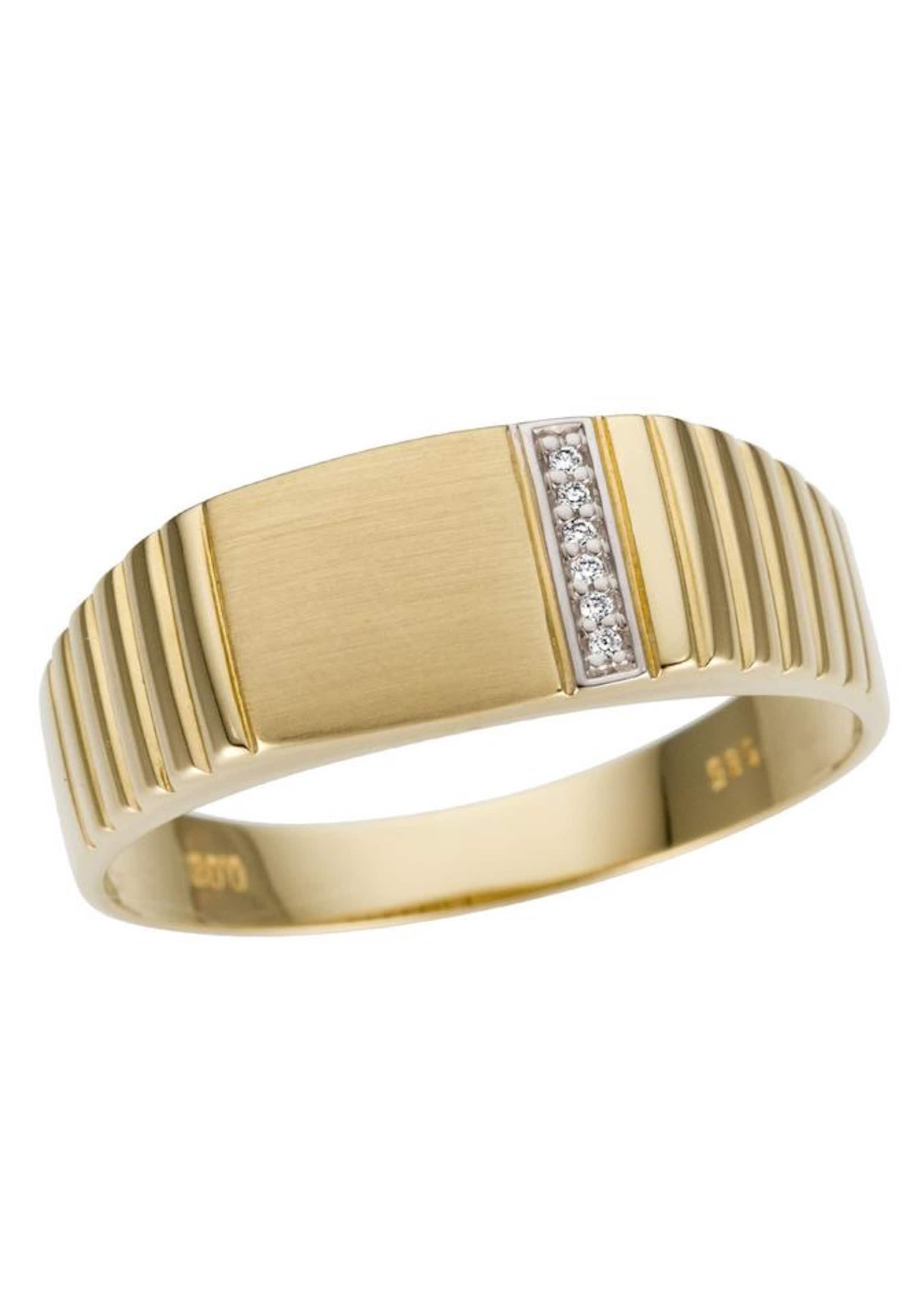 FIRETTI Ring in Gold: Vorderseite