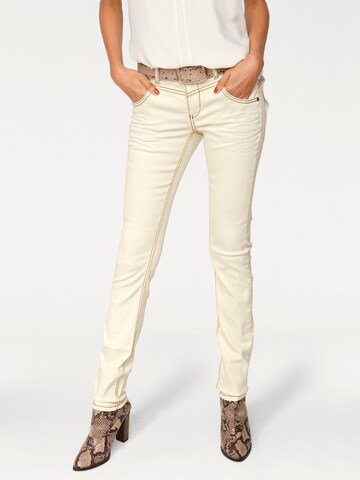 heine Skinny Jeans in White: front