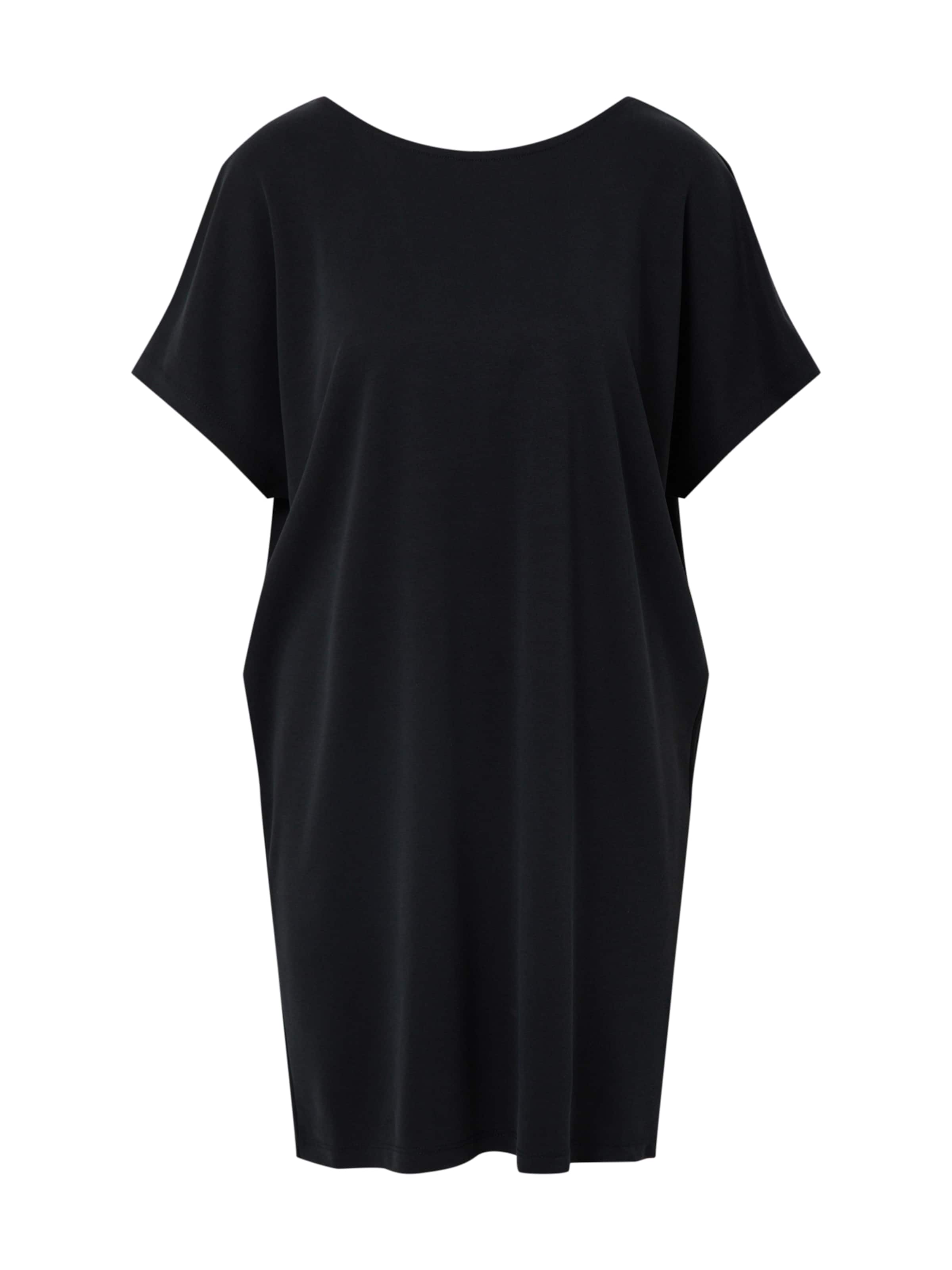 mbym Jurk 'Kattie' in Zwart: voorkant