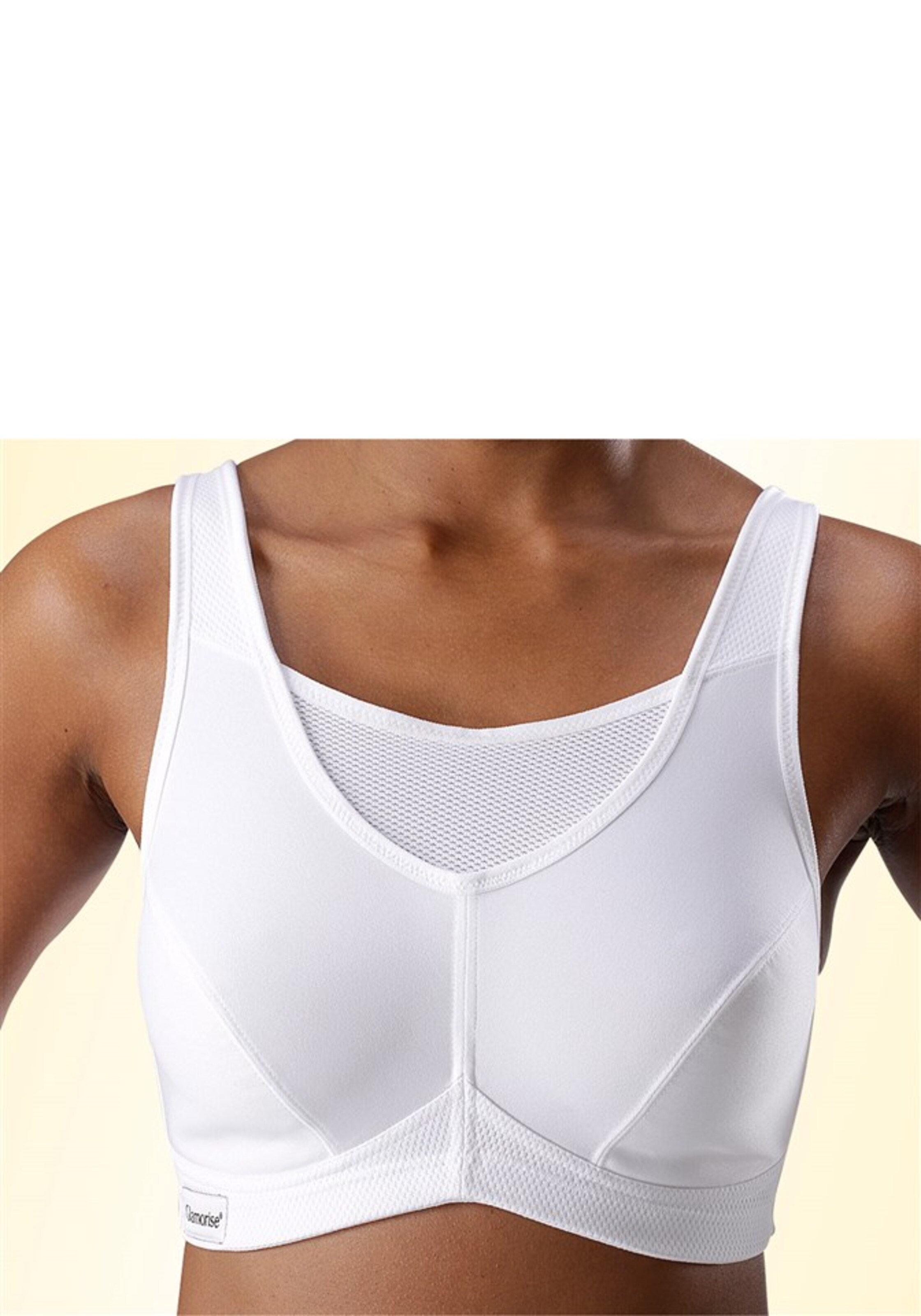 GLAMORISE - Sport-BH 1066 in weiß