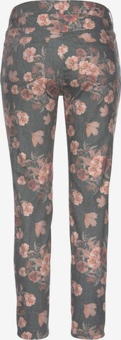 LASCANA Slimfit Broek in Grijs