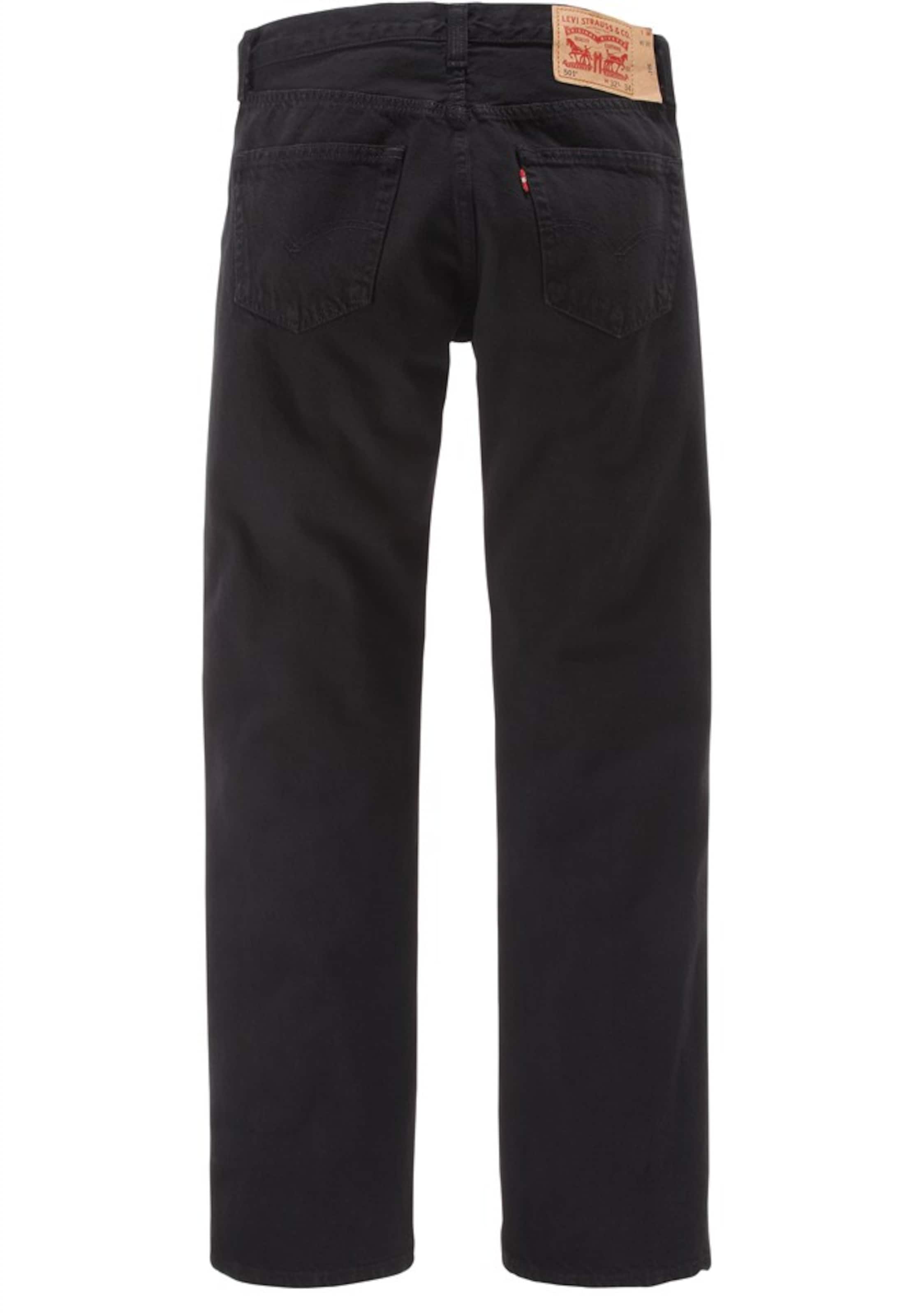 regular Jeans '501® Levis® Original' di LEVI'S ® in nero