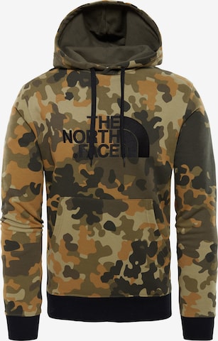 THE NORTH FACE Regular fit Sweatshirt 'Drew Peak' in Groen: voorkant