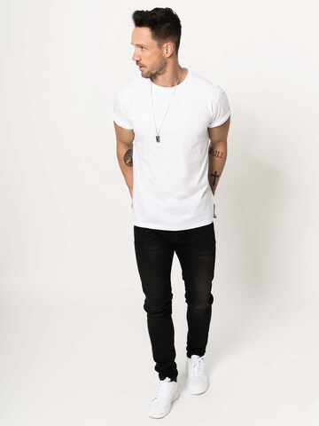 DAN FOX APPAREL Regular fit Shirt 'Piet' in White