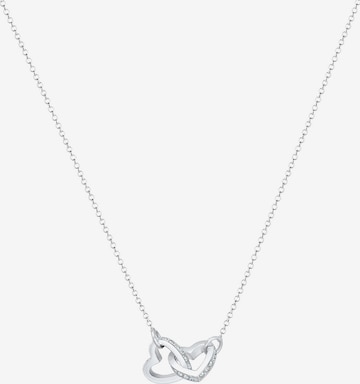 ELLI Necklace 'Herz' in Silver: front