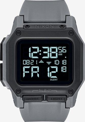 Nixon Digital Watch in Grey: front