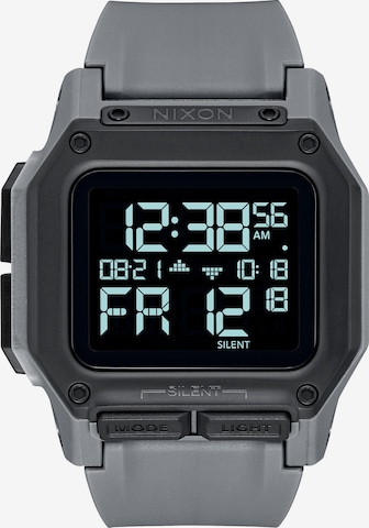 Nixon Digital Watch in Grey: front