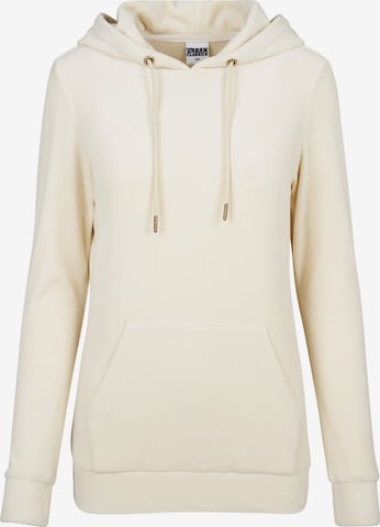 Urban Classics Sweatshirt in Beige: voorkant