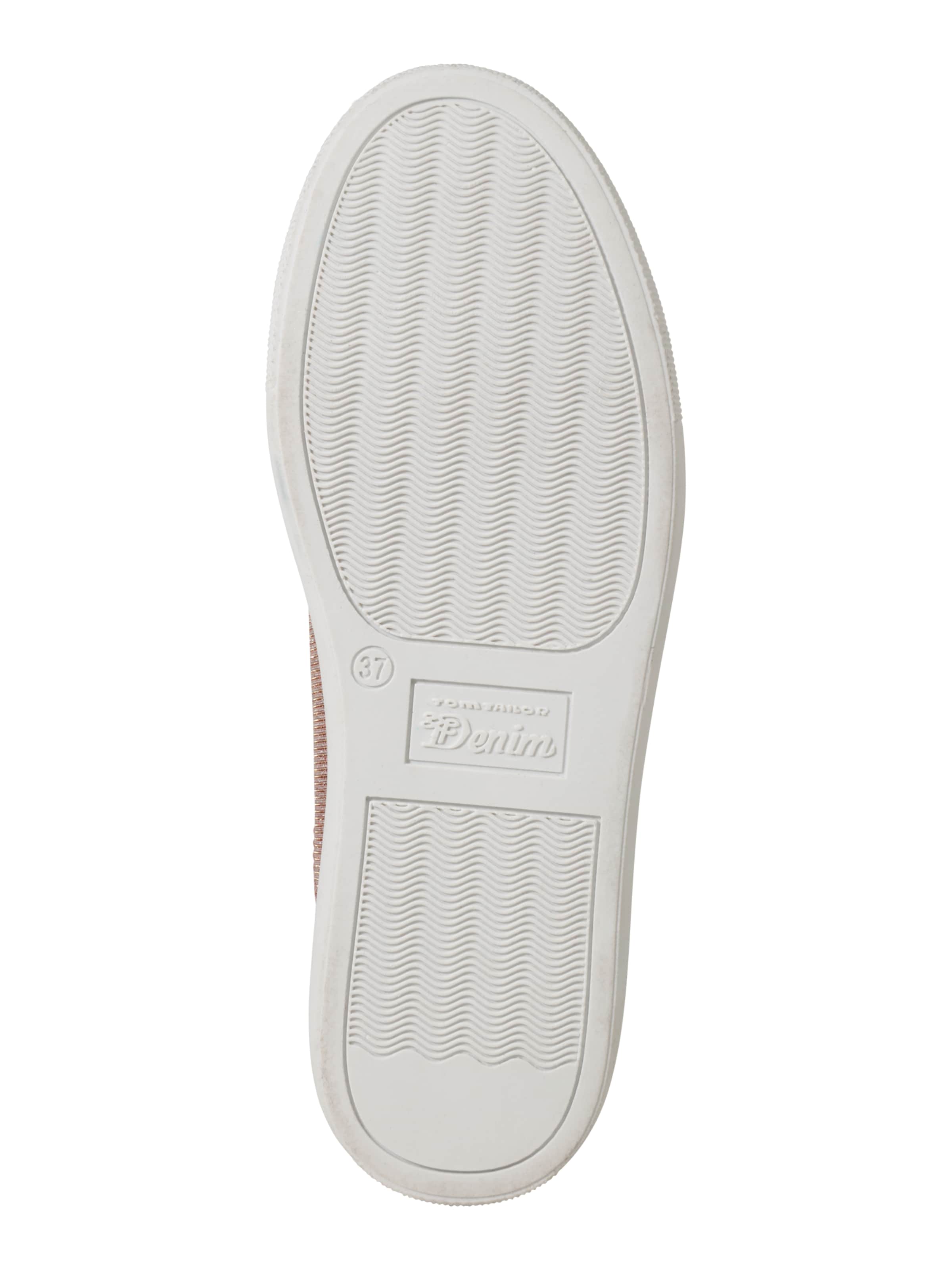 TOM TAILOR Σνίκερ χαμηλό σε ροζ: κάτω