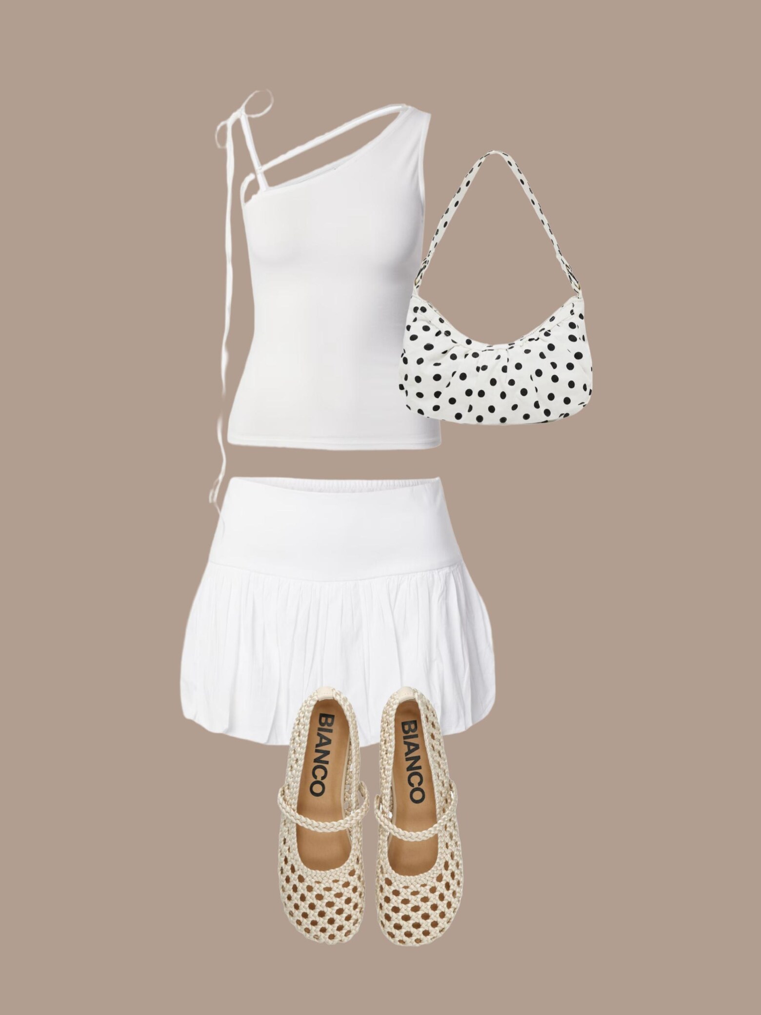 Palette minimale. Massima presenza. L'arte di vestirsi completamente di bianco