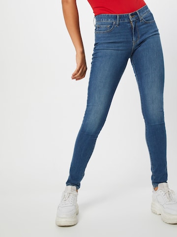 LEVI'S ® Skinny Jeans '711™ Skinny' i blå: framsida