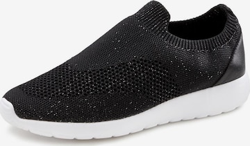 LASCANA Sneaker in Schwarz: predná strana