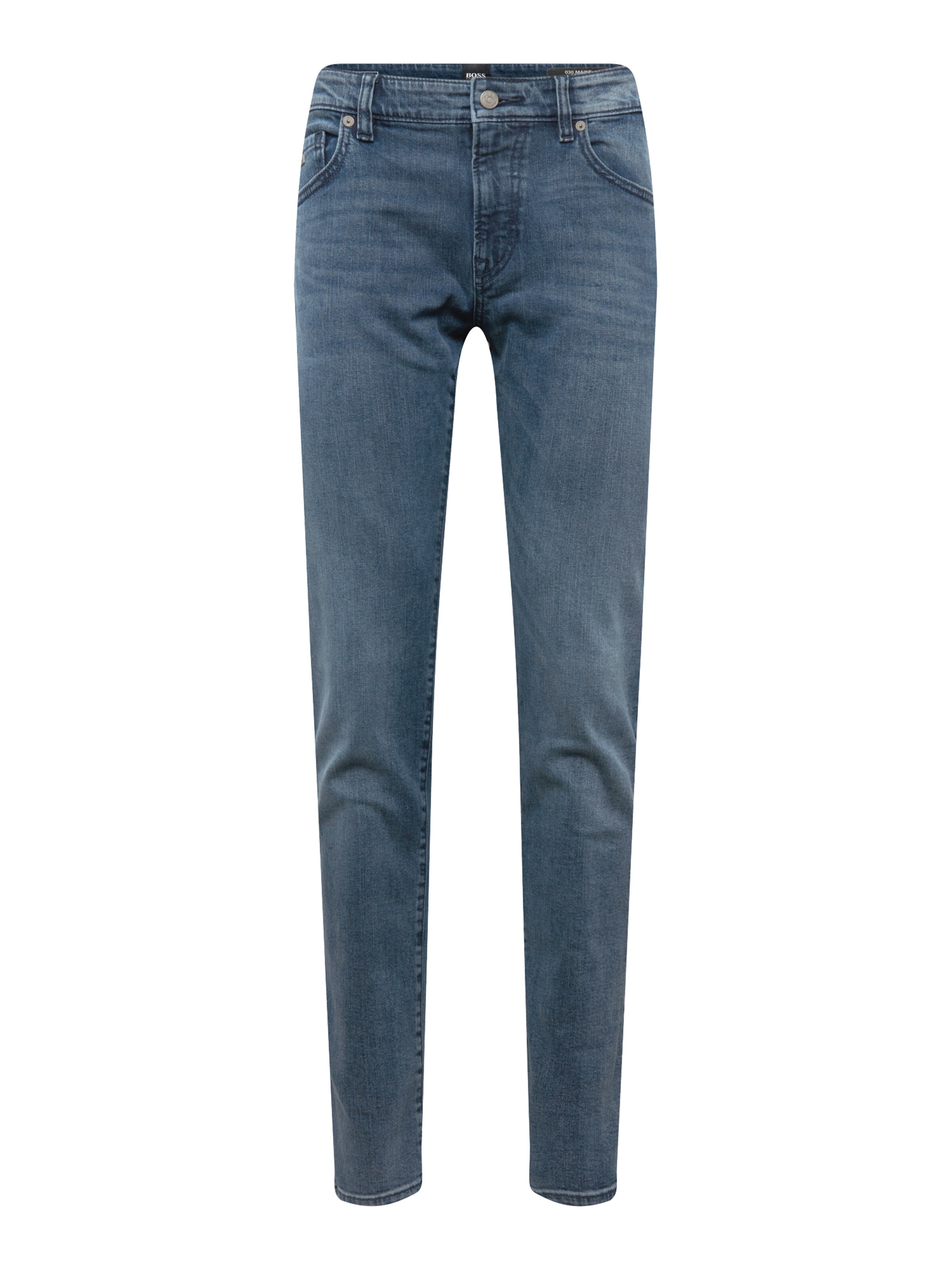 BOSS - Jeans 'Maine' in de kleur Blauw denim
