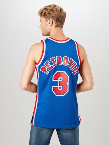 Coupe regular T-Shirt Mitchell & Ness en bleu