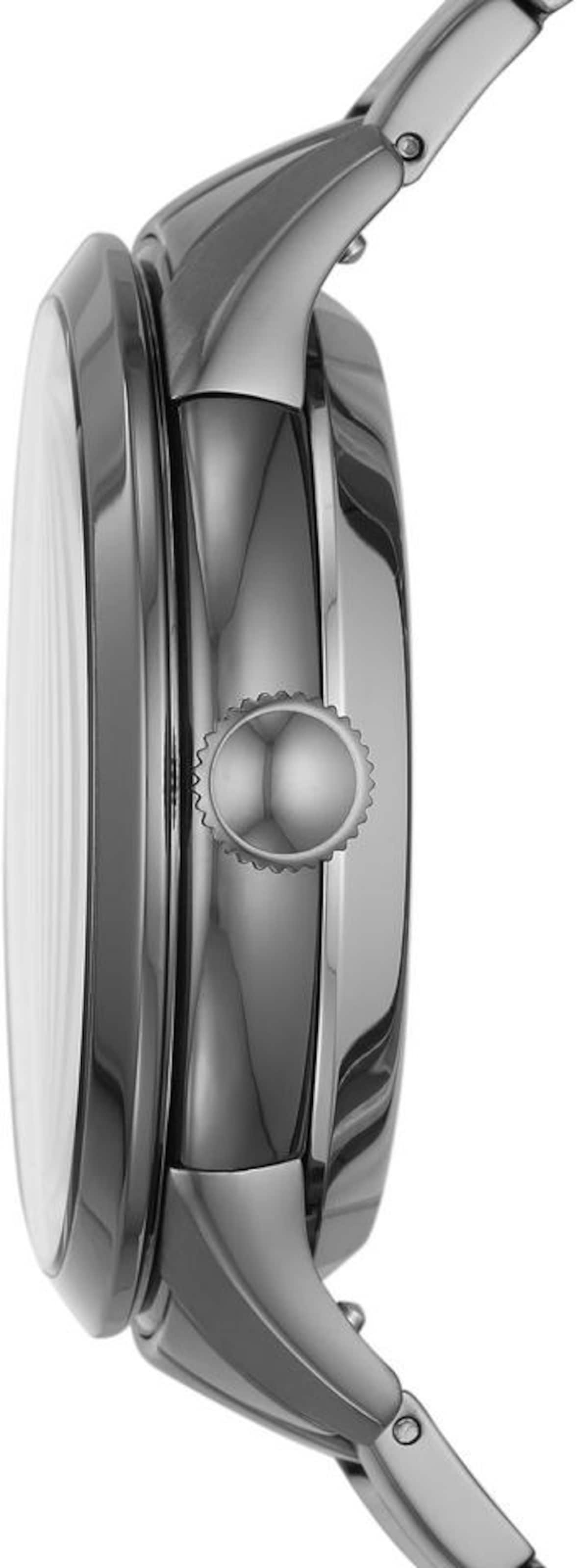 FOSSIL Analog klocka 'Townsman Auto' i grå