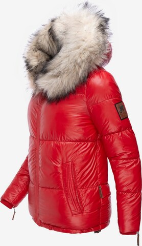 NAVAHOO Winter Jacket 'Tikunaa' in Red