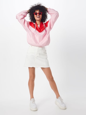Jupe 'High Rise Deconstructed Iconic' LEVI'S ® en blanc