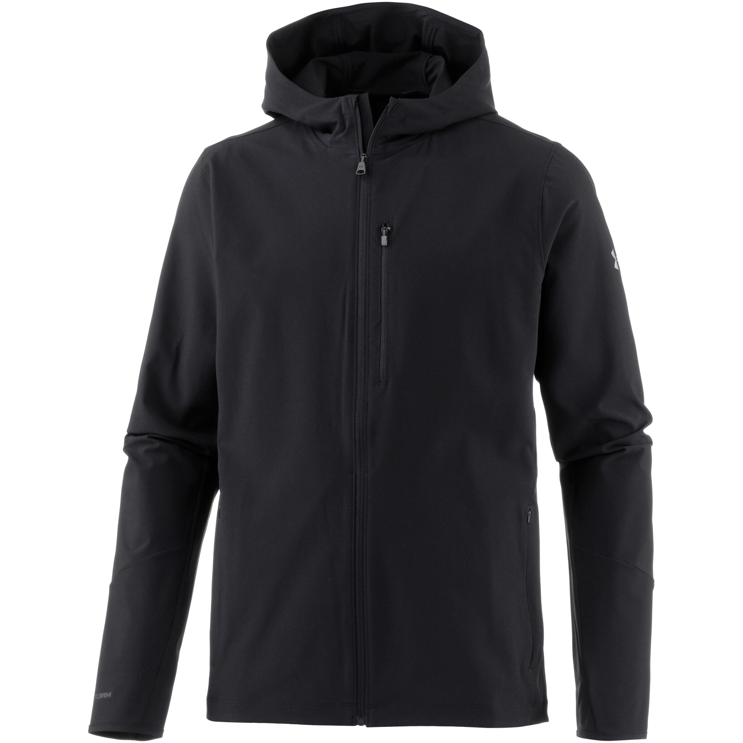 UNDER ARMOUR - Sportjas 'Outrun The Storm' in de kleur Zwart