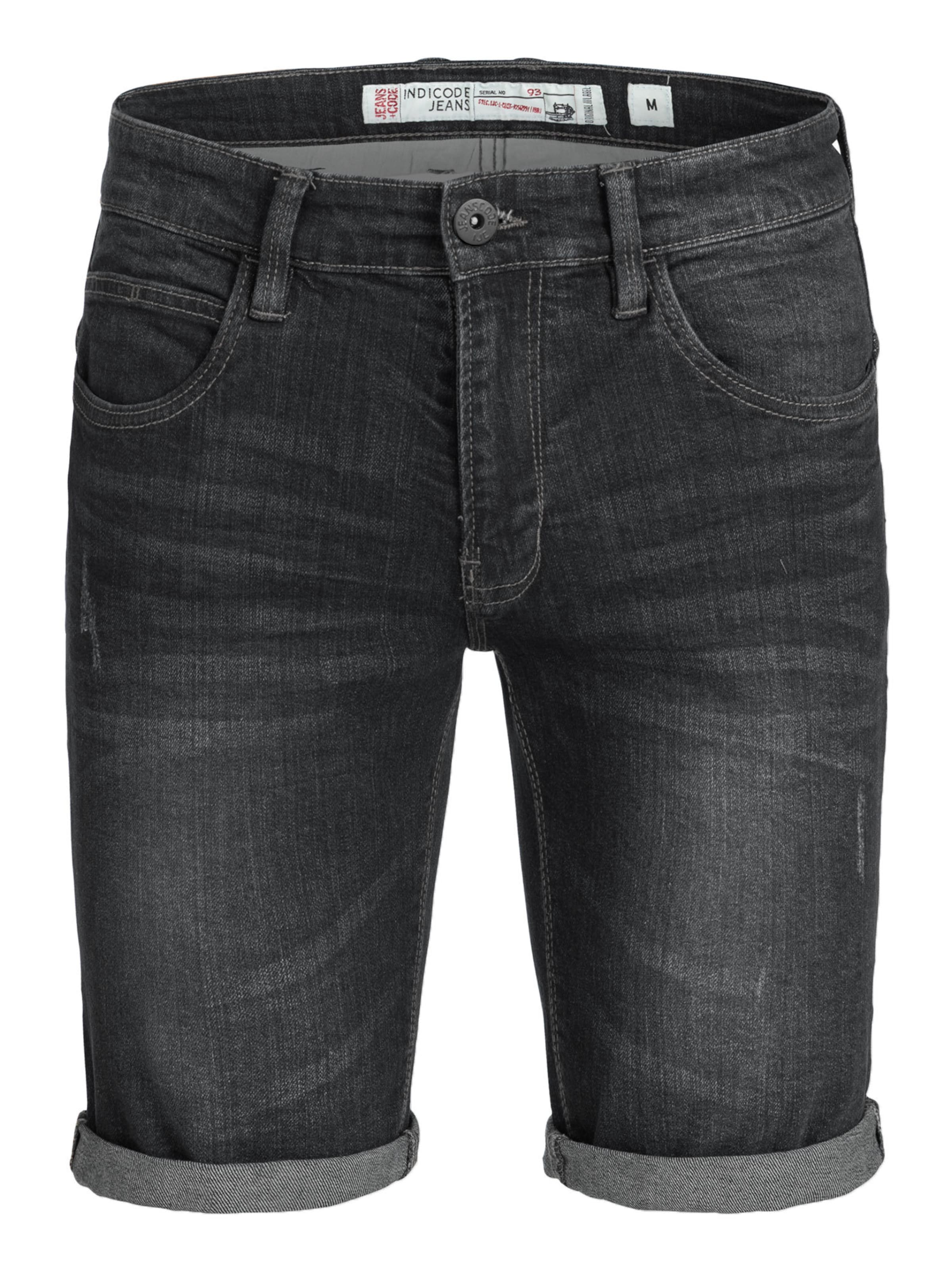 INDICODE JEANS Jeans 'Caden' in Zwart: voorkant