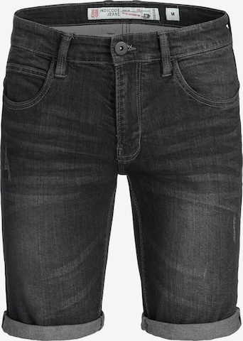 Regular Jean ' Caden ' INDICODE JEANS en noir : devant