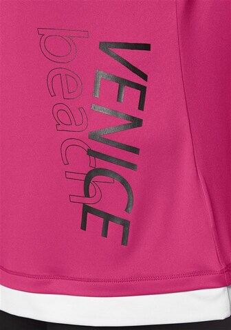 VENICE BEACH Performance Shirt in Pink