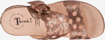 THINK! Pantolette 'Mizzi' in Bronze