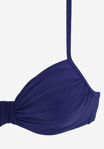 LASCANA T-shirt Bikini in Purple