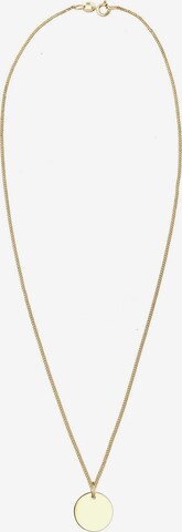 ELLI PREMIUM Ketting 'Geo, Kreis' in Goud